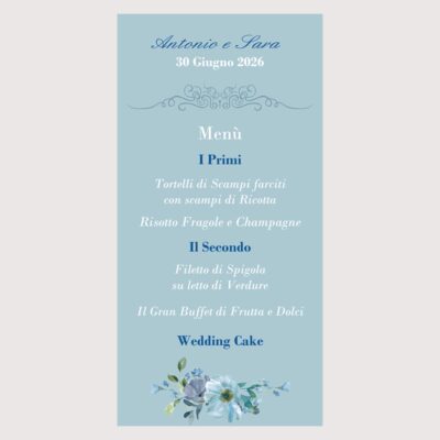 menu matrimonio personalizzato foto 1